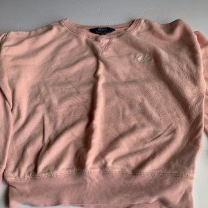 Pink Polo sweat shirt